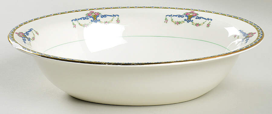 Melrose 9" Oval Vegetable Bowl by Pope Gosser-1