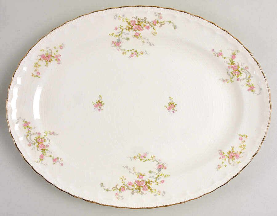 New Princess 15" Oval Serving Platter by Pope Gosser-1