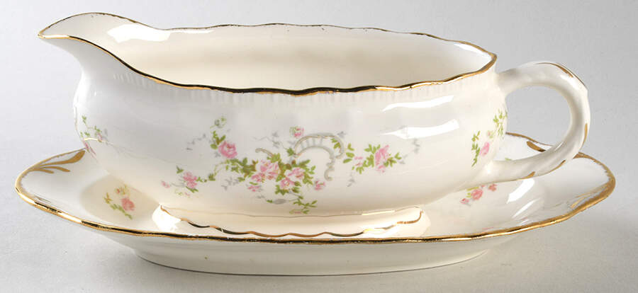 New Princess Gravy Boat & Underplate/Relish by Pope Gosser-1