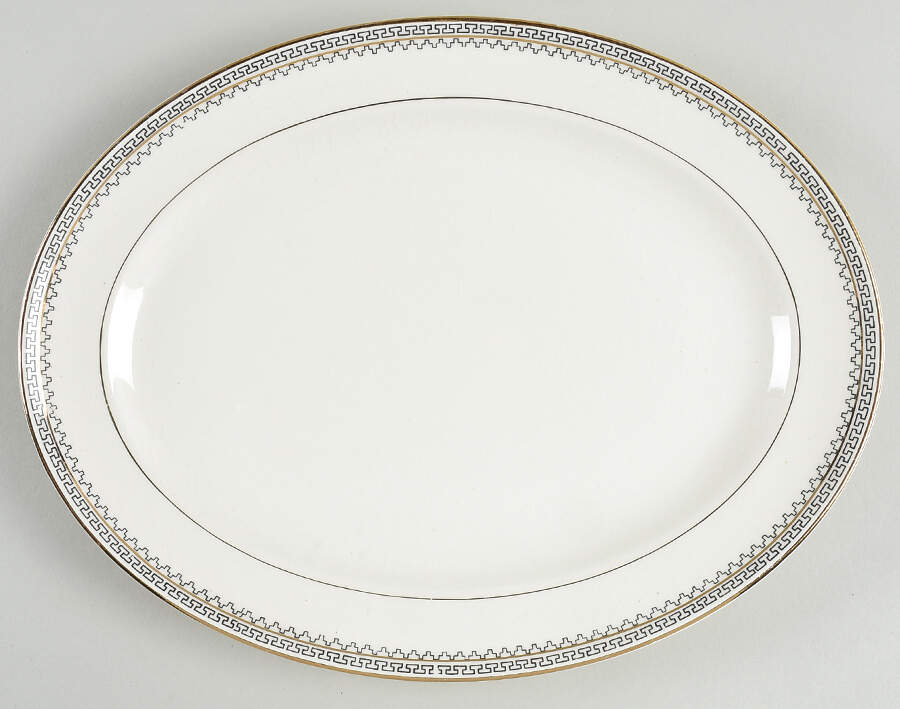 Oxford 11" Oval Serving Platter by Pope Gosser-1