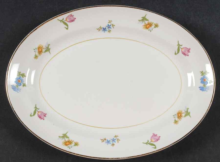 Paula 9" Oval Serving Platter by Pope Gosser-1