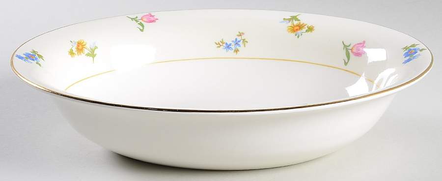Paula 10" Oval Vegetable Bowl by Pope Gosser-1