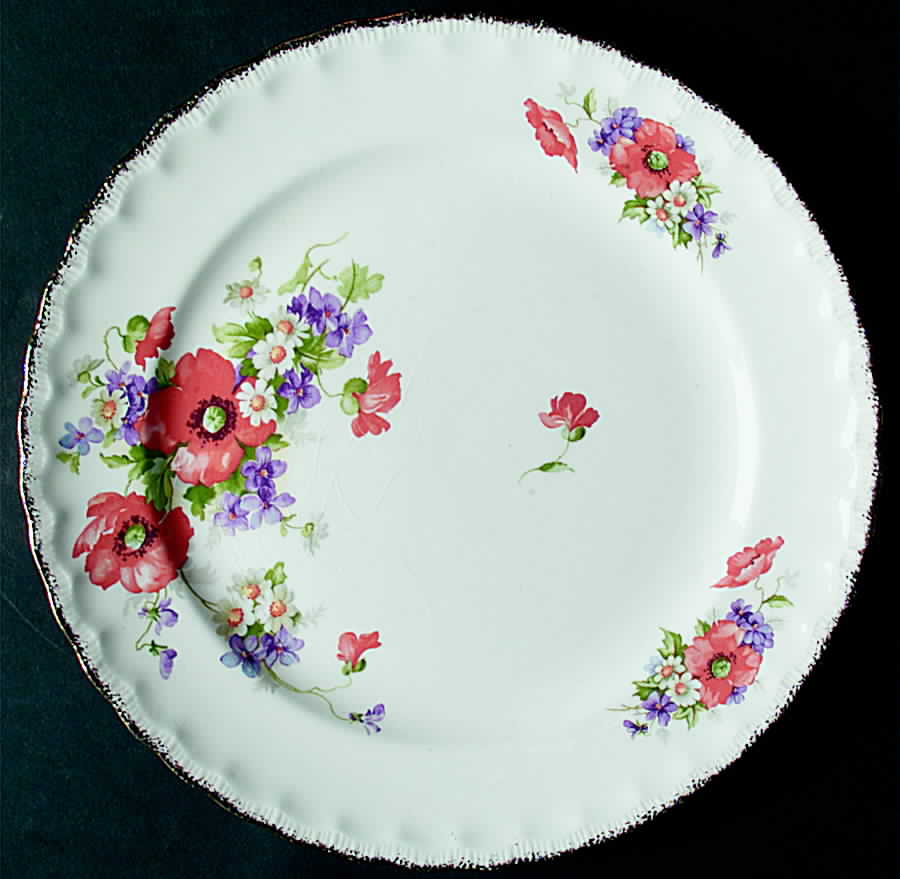 Poppy Dinner Plate by Pope Gosser-1
