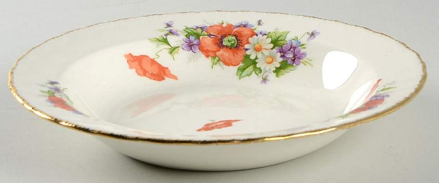 Poppy Rim Soup Bowl by Pope Gosser-1