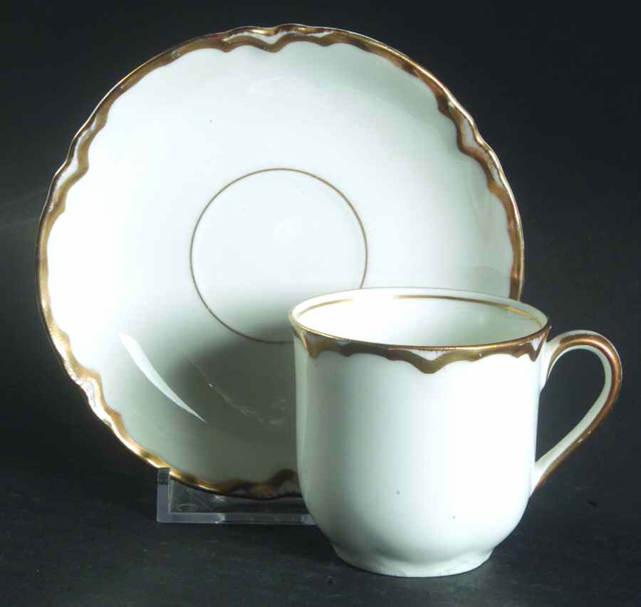 POP23 Flat Demitasse Cup & Saucer Set by Pope Gosser-1