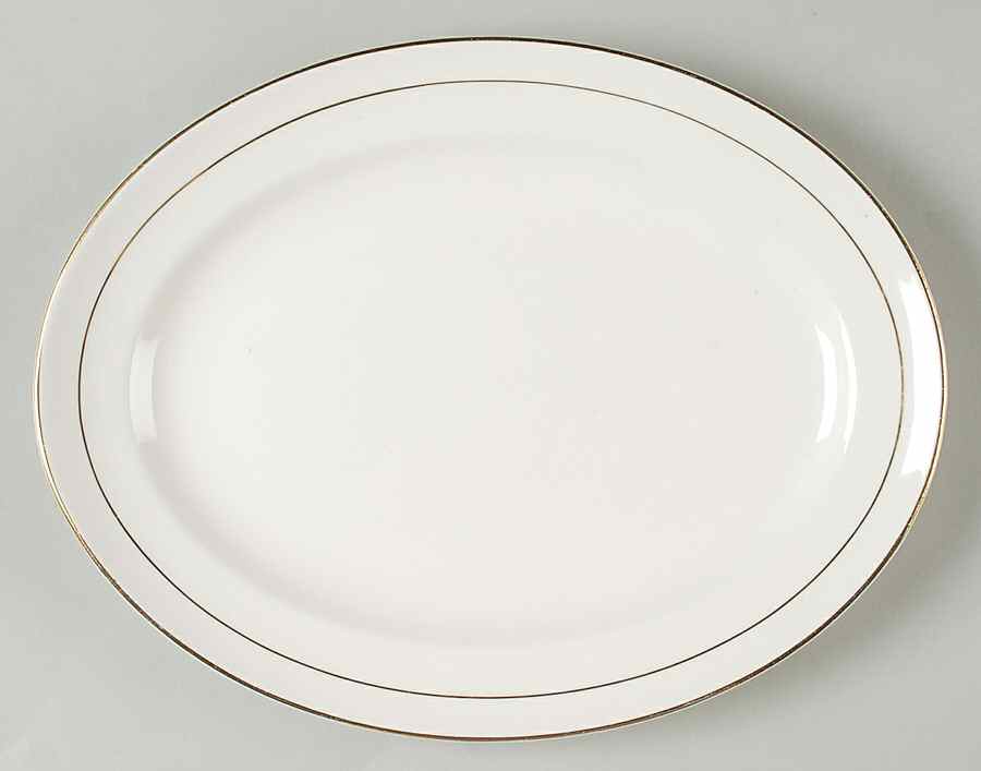 Jane 11" Oval Serving Platter by Pope Gosser-1