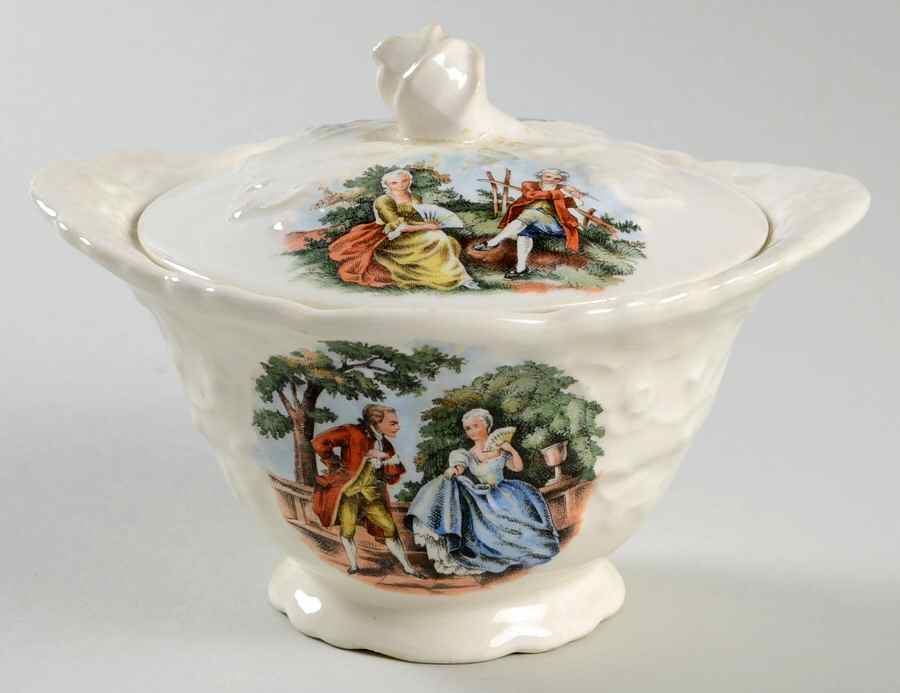 POP43 Sugar Bowl & Lid by Pope Gosser-1