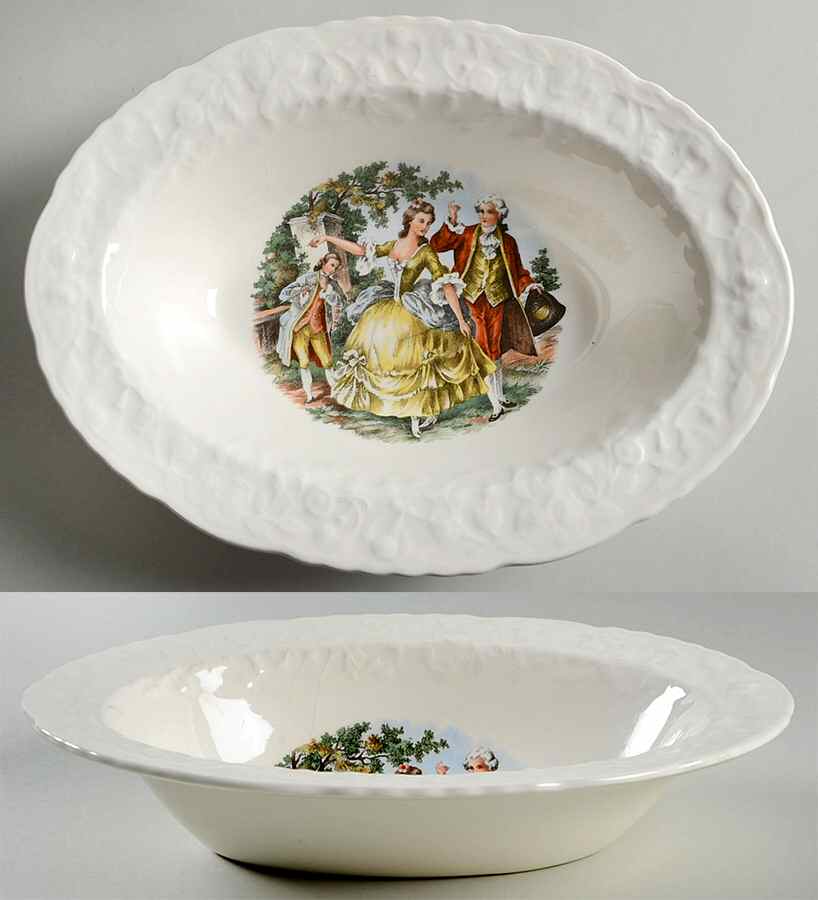 POP43 9" Oval Vegetable Bowl by Pope Gosser-1