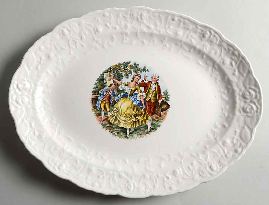 POP43 13" Oval Serving Platter by Pope Gosser-1