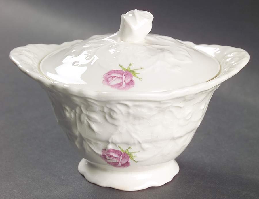 25025 Sugar Bowl & Lid by Pope Gosser-1