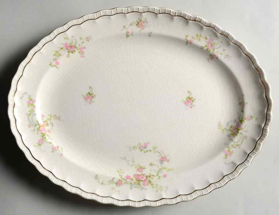 Princess 13" Oval Serving Platter by Pope Gosser-1