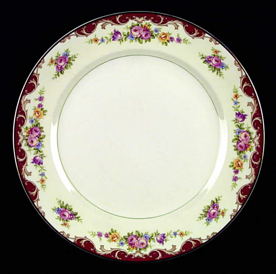 Red Knight Dinner Plate by Pope Gosser-1