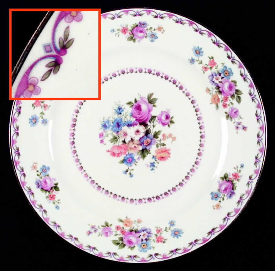 Royal Dresden Dinner Plate by Pope Gosser-1