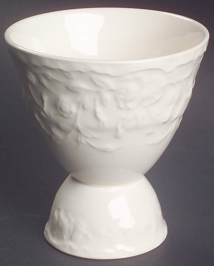 Rose Point Double Egg Cup by Pope Gosser-1