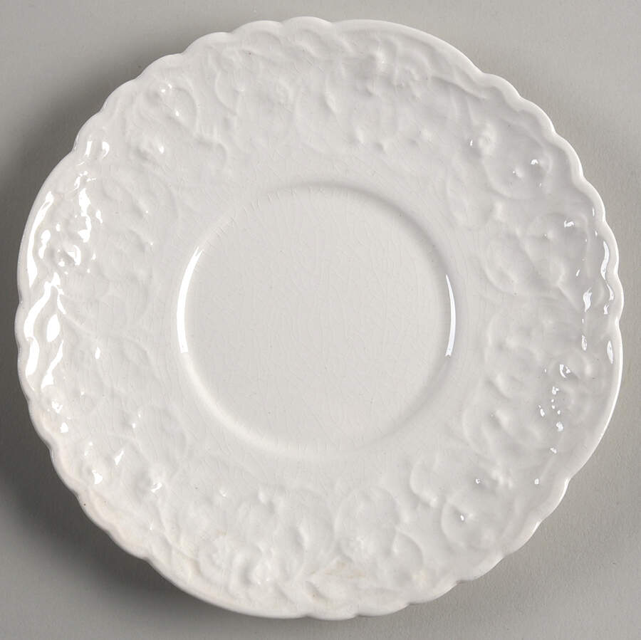 Rose Point Saucer for Cream Soup Bowl by Pope Gosser-1