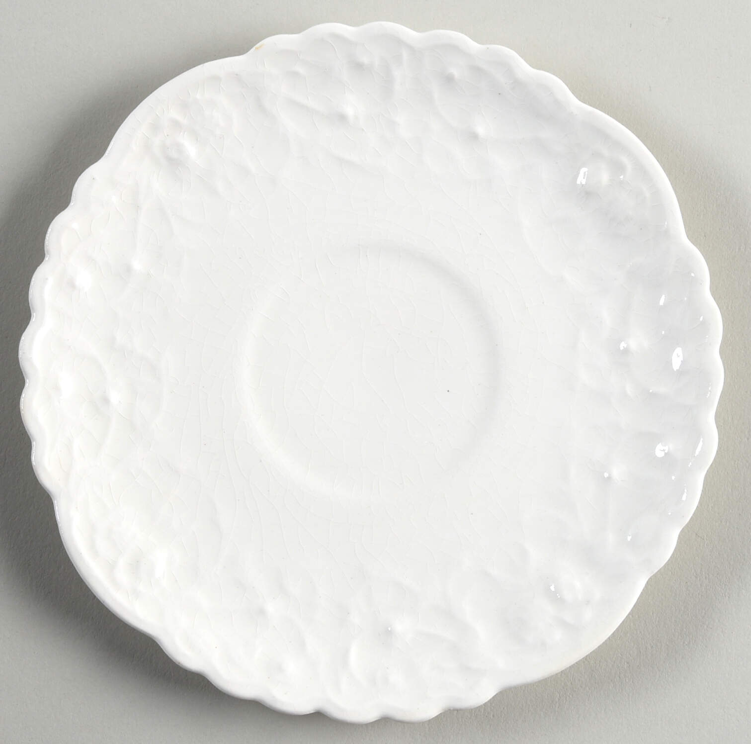 Rose Point Saucer for Demitasse Cup by Pope Gosser-1