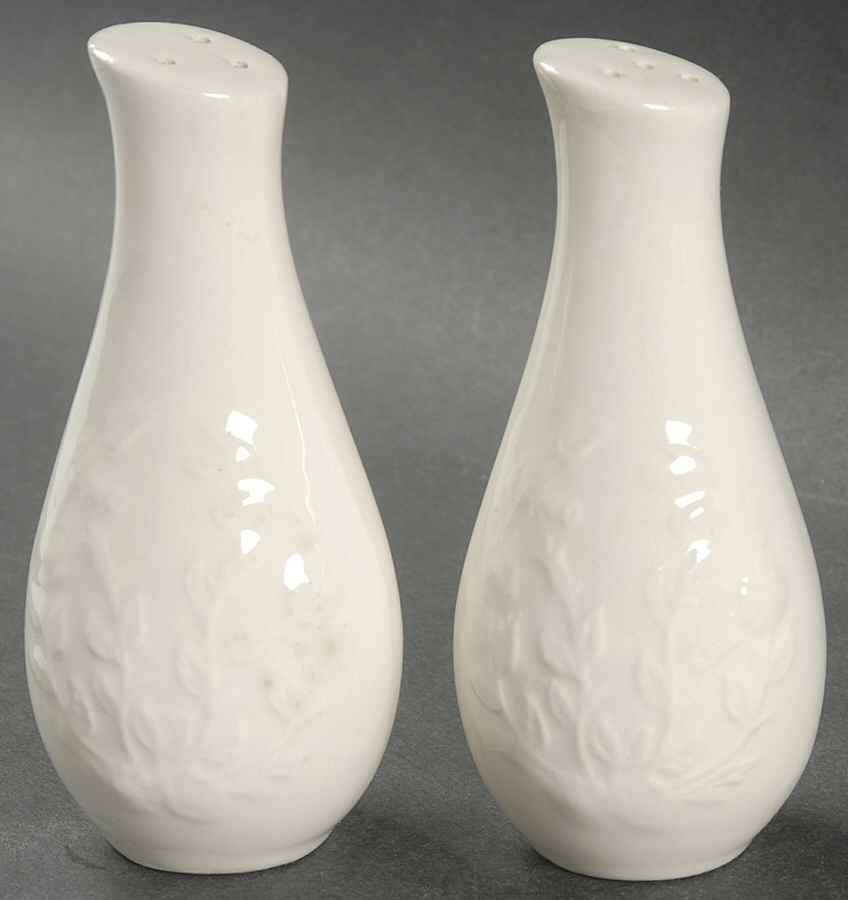 Rose Point Salt & Pepper Set by Pope Gosser-1