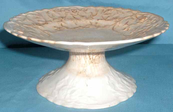 Rose Point Footed Cake Plate by Pope Gosser-1