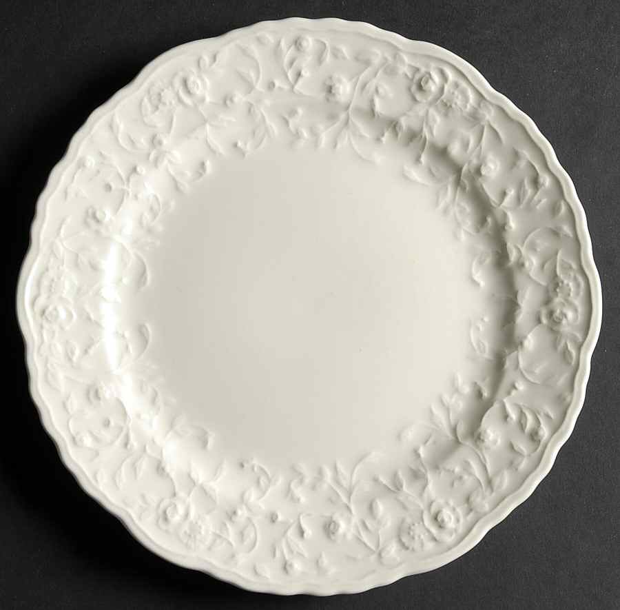 Rose Point Luncheon Plate by Pope Gosser-1