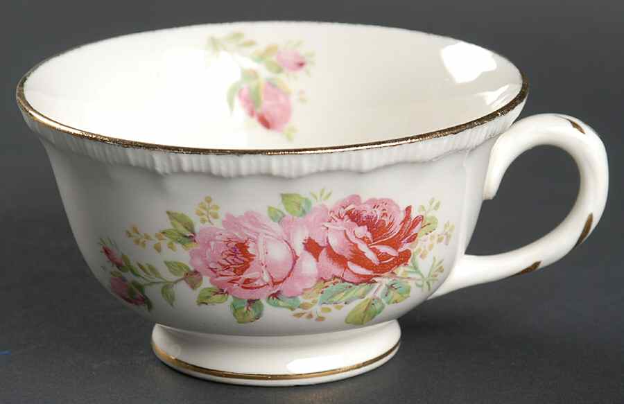 Royal Rose Footed Cup by Pope Gosser-1