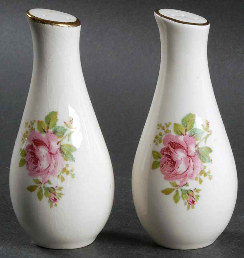 Royal Rose Salt & Pepper Set by Pope Gosser-1