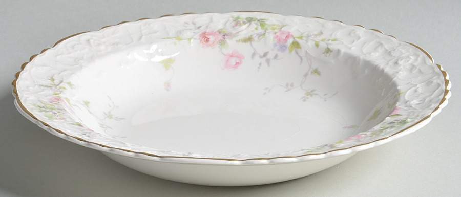 Rosebank Rim Soup Bowl by Pope Gosser-1