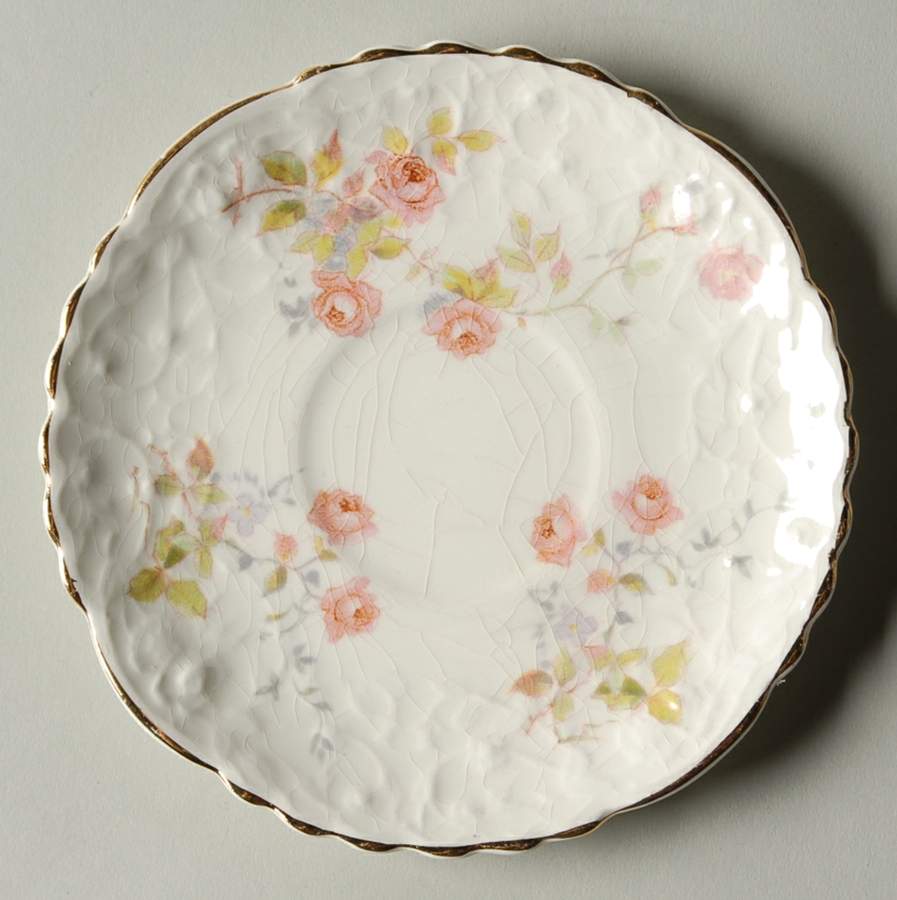 Rosebank Saucer for Demitasse Cup by Pope Gosser-1