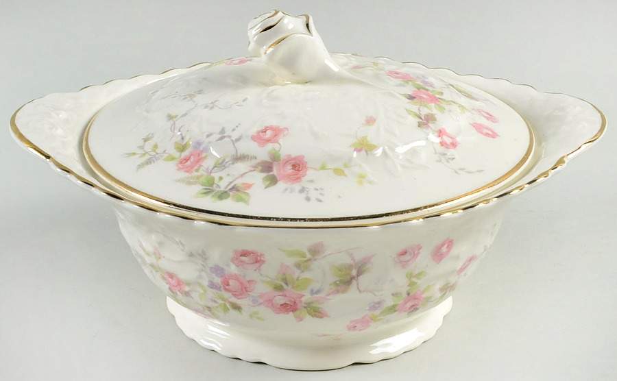 Rosebank Round Covered Vegetable by Pope Gosser-1