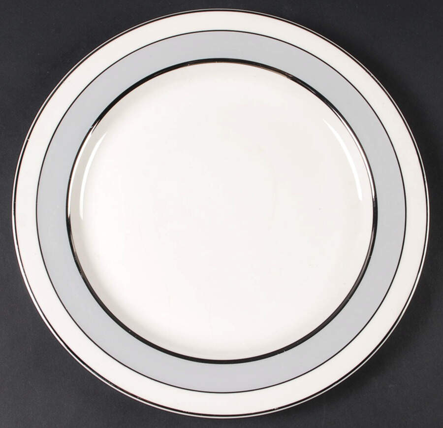 Silver Dawn 12" Chop Plate (Round Platter) by Pope Gosser-1