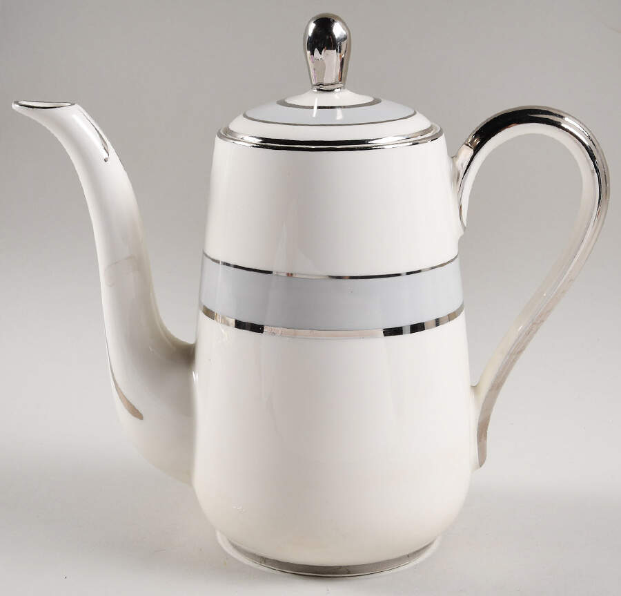 Silver Dawn Coffee Pot & Lid by Pope Gosser-1