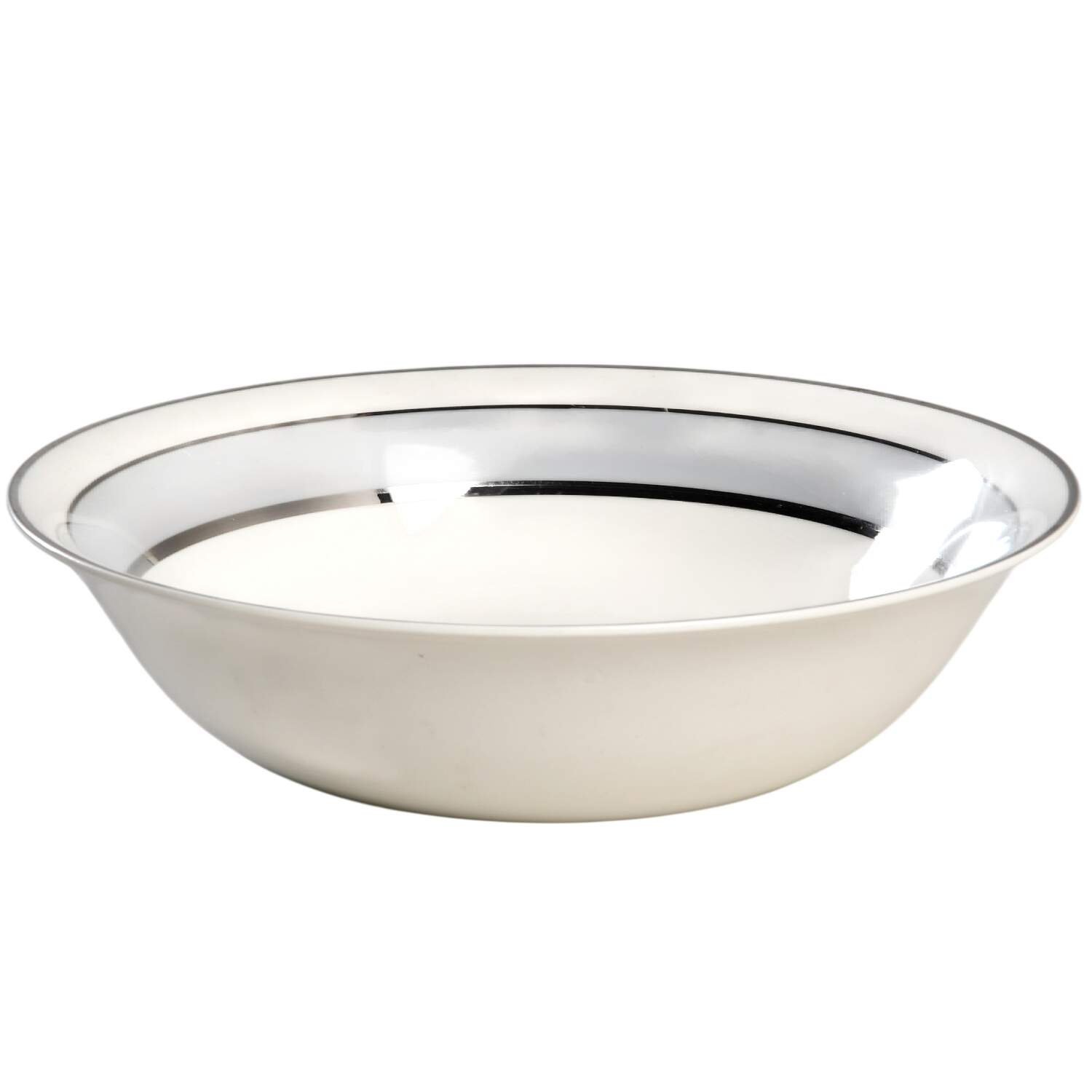 Silver Dawn 9" Round Vegetable Bowl by Pope Gosser-1