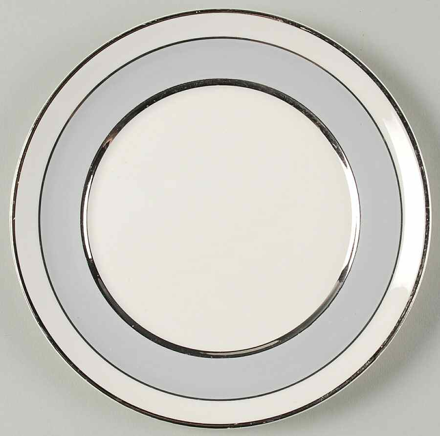 Silver Dawn Salad Plate by Pope Gosser-1
