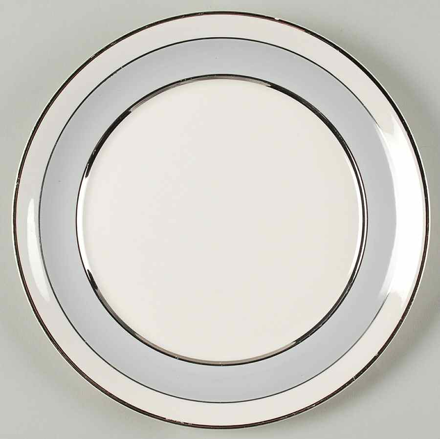 Silver Dawn Luncheon Plate by Pope Gosser-1