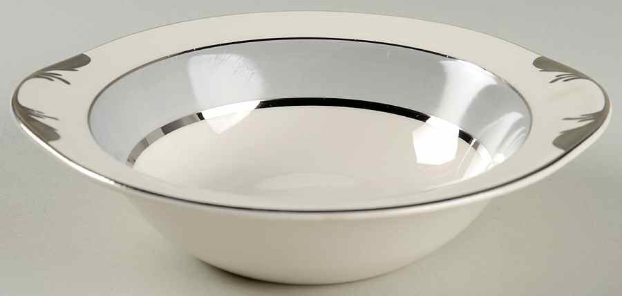 Silver Dawn Lugged Cereal Bowl by Pope Gosser-1