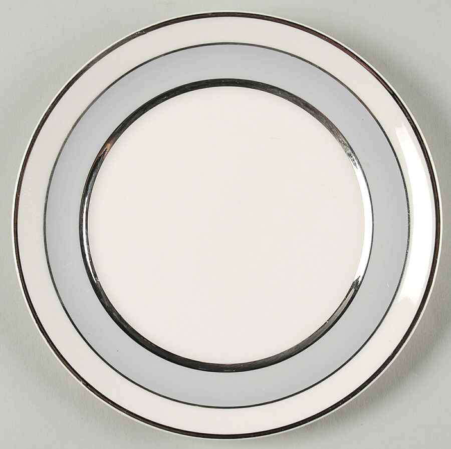 Silver Dawn Bread & Butter Plate by Pope Gosser-1