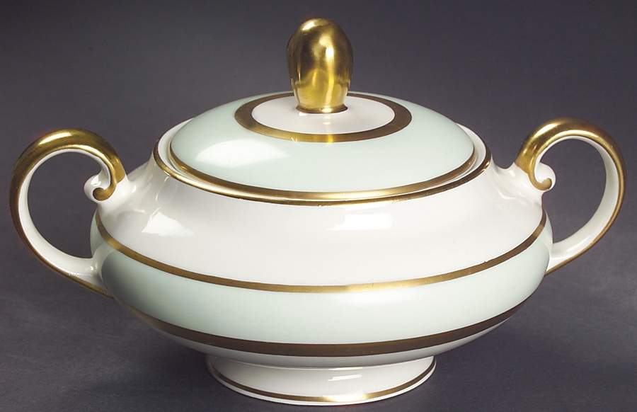Spring Sugar Bowl & Lid by Pope Gosser-1