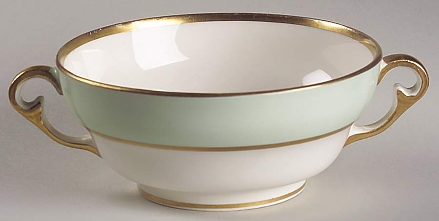 Spring Footed Cream Soup Bowl by Pope Gosser-1