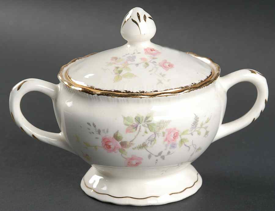 Tralee Sugar Bowl & Lid by Pope Gosser-1