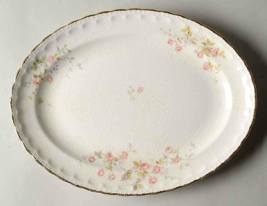 Tralee 13" Oval Serving Platter by Pope Gosser-1