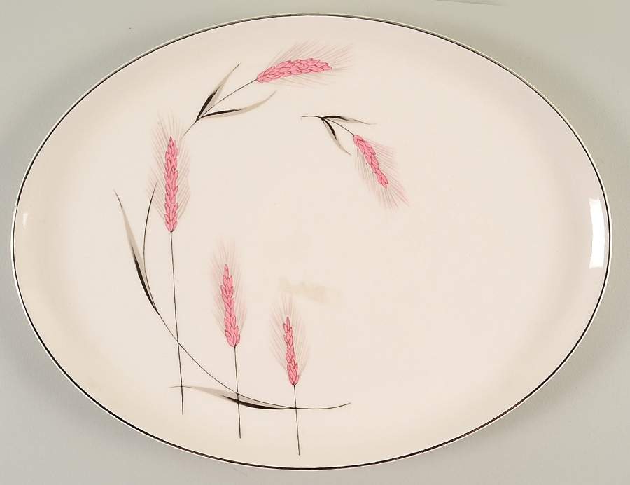Wheatland 12" Oval Serving Platter by Pope Gosser-1