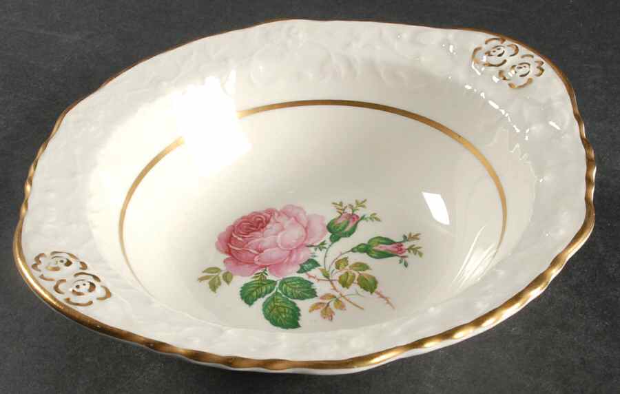 Windsor Rose Lugged Cereal Bowl by Pope Gosser-1