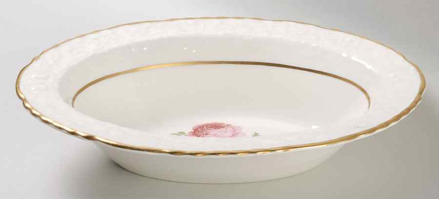 Windsor Rose 10" Oval Vegetable Bowl by Pope Gosser-1