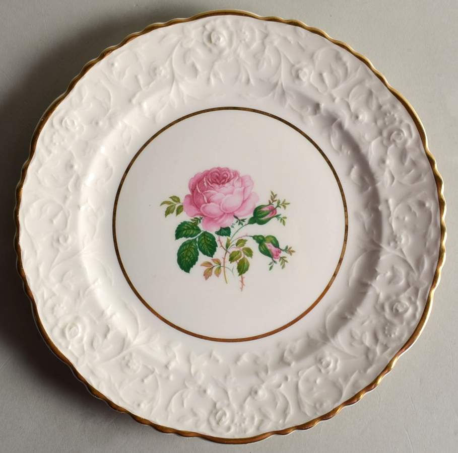 Windsor Rose Salad Plate by Pope Gosser-1