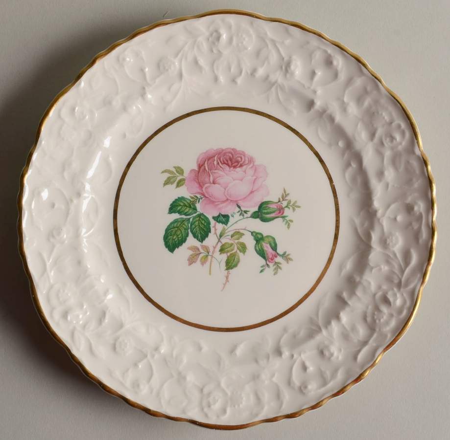 Windsor Rose Dessert/Pie Plate by Pope Gosser-1
