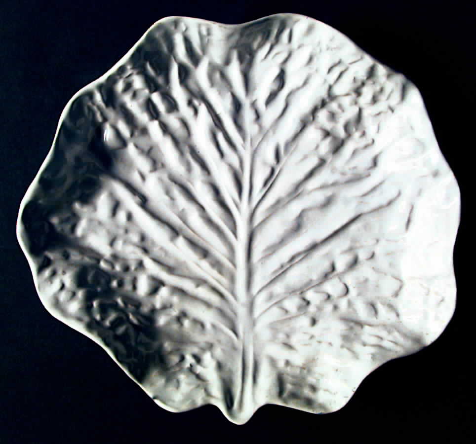 Cabbage White Leaf Tray by Secla-1