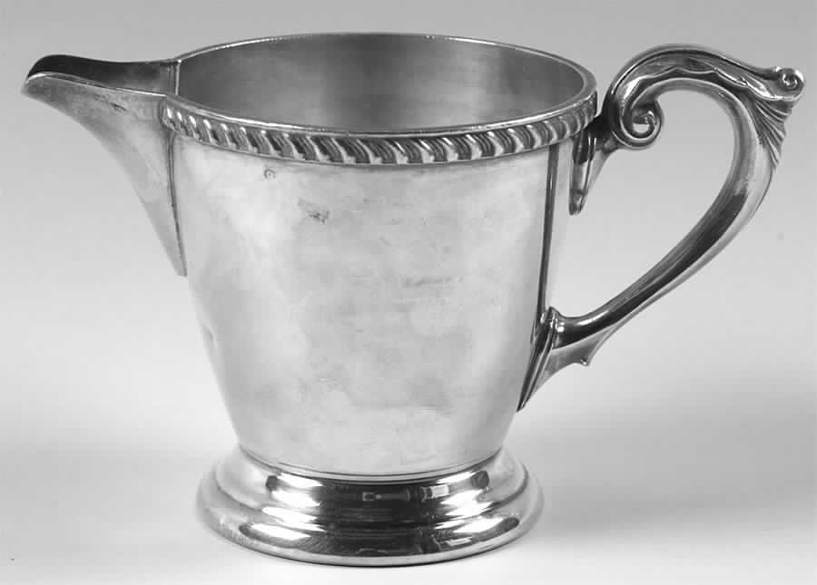 Georgian (Silverplate, Hollowware) Creamer by Poole Silver -1
