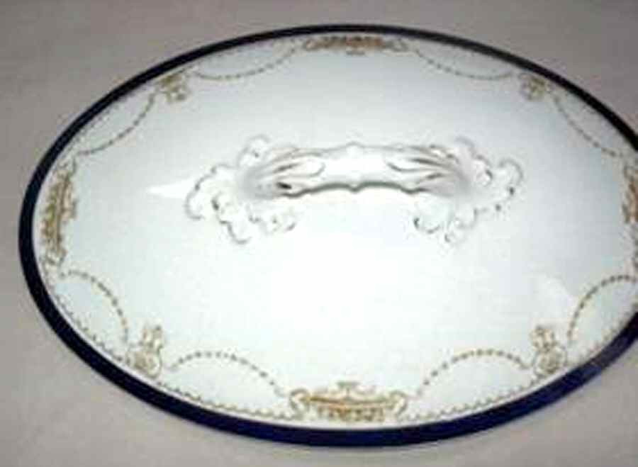 Cynthia (Bristol Ware) Lid for Oval Vegetable by Pountney-1