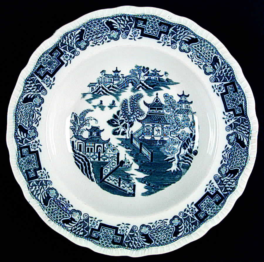 Mandarin Large Rim Soup Bowl by Pountney-1
