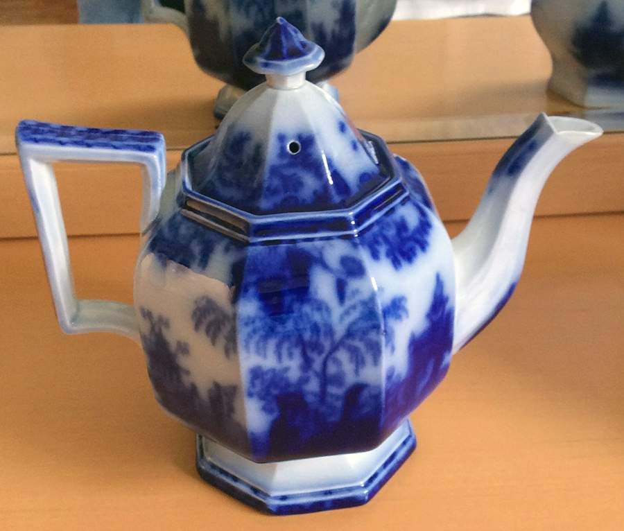 Manilla Coffee Pot & Lid by Podmore & Walker-1