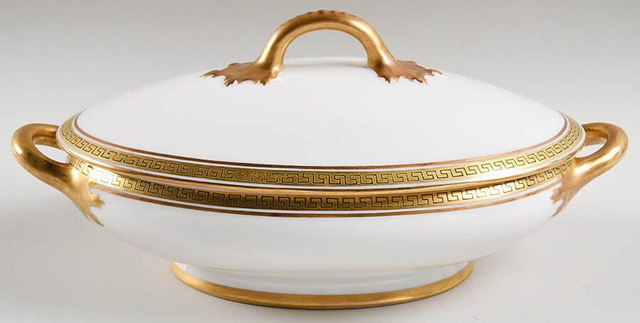 The Athena Oval Covered Vegetable by Jean Pouyat-1